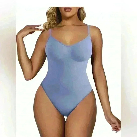 NEW- Shapewear Bodysuit Tummy Control Thong Low Back - Picture 2 of 6